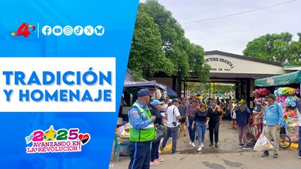 Día de los Fieles Difuntos: 💐 Cementerio Periférico se viste de flores y amor 🕯️