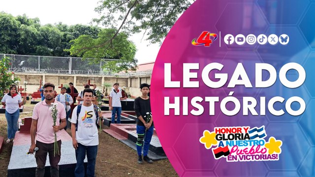 Juventud Sandinista: homenaje solemne a héroes y mártires del Barrio Waspán 🇳🇮