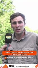 “En suelos difíciles se puede producir, si se trabaja con manejo” afirmó un productor hortícola