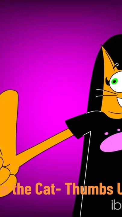 Johnny & Friends: Karisa the Cat- Thumbs Up in Speedpaint