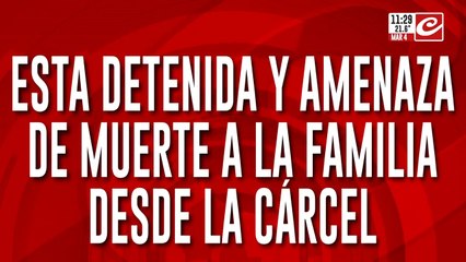 Mató a su novio, lo descuartizó y amenaza a la familia desde la cárcel
