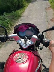 Randomly Journey by Bike in Beautiful Village Street 03