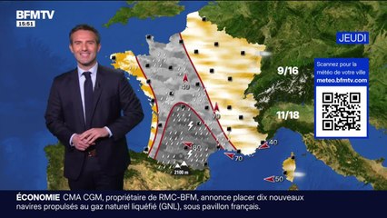 La météo pour ce mercredi 5 novembre 2025