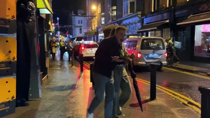 Big Monster prank jumping on people