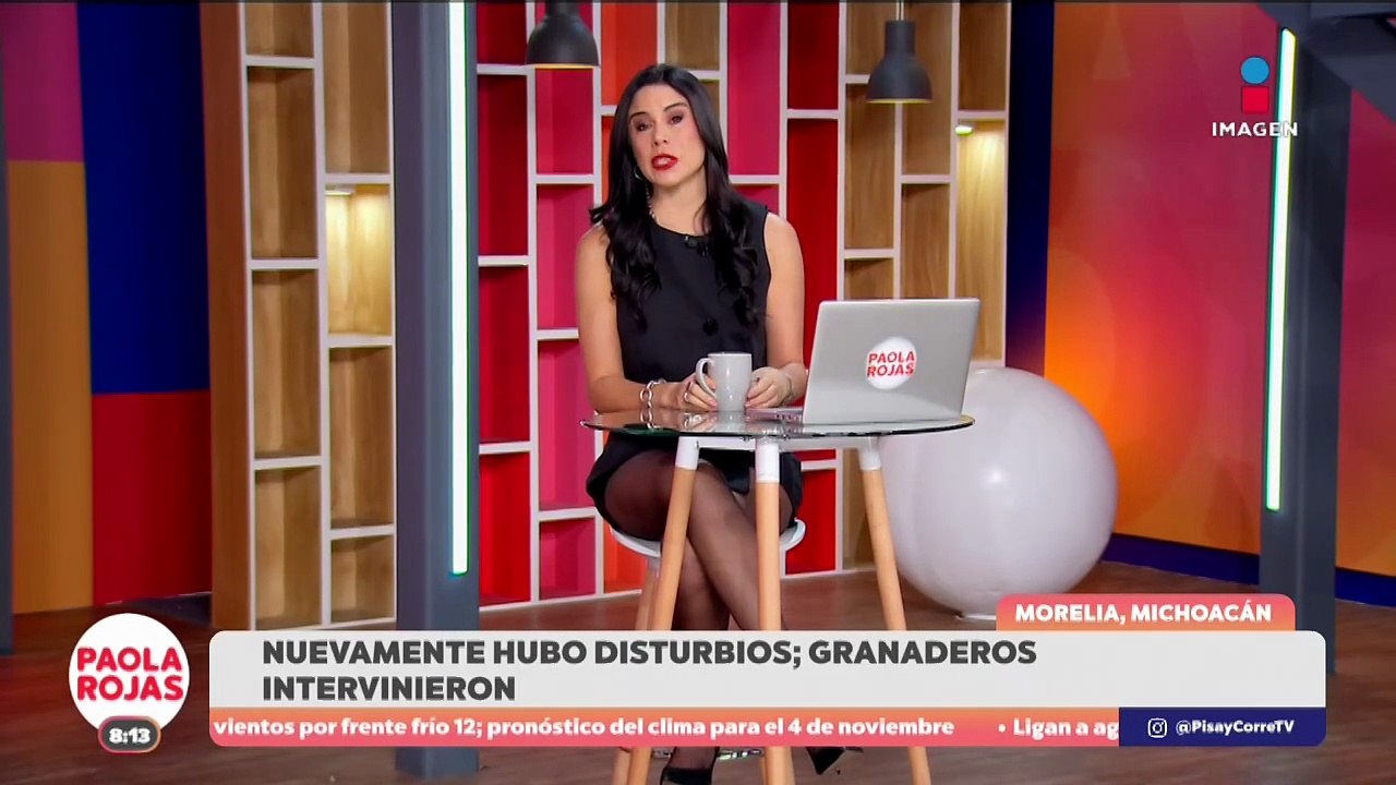 Granaderos reprimen marcha estudiantil en Michoacán | DPC con Paola Rojas