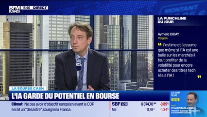 La bourse cash : "Même si l’IA est une bulle sur les marchés, il faut encore acheter les titres tech américains" - 04/11