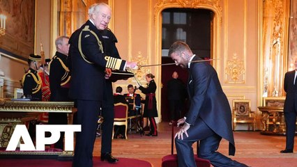 David Beckham Knighted by King Charles – "Could Never Have Imagined This, Very Proud Moment" | APT