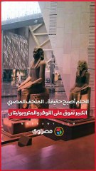 الحلم أصبح حقيقة.. المتحف المصري الكبير تفوق على اللوفر والمتروبوليتان