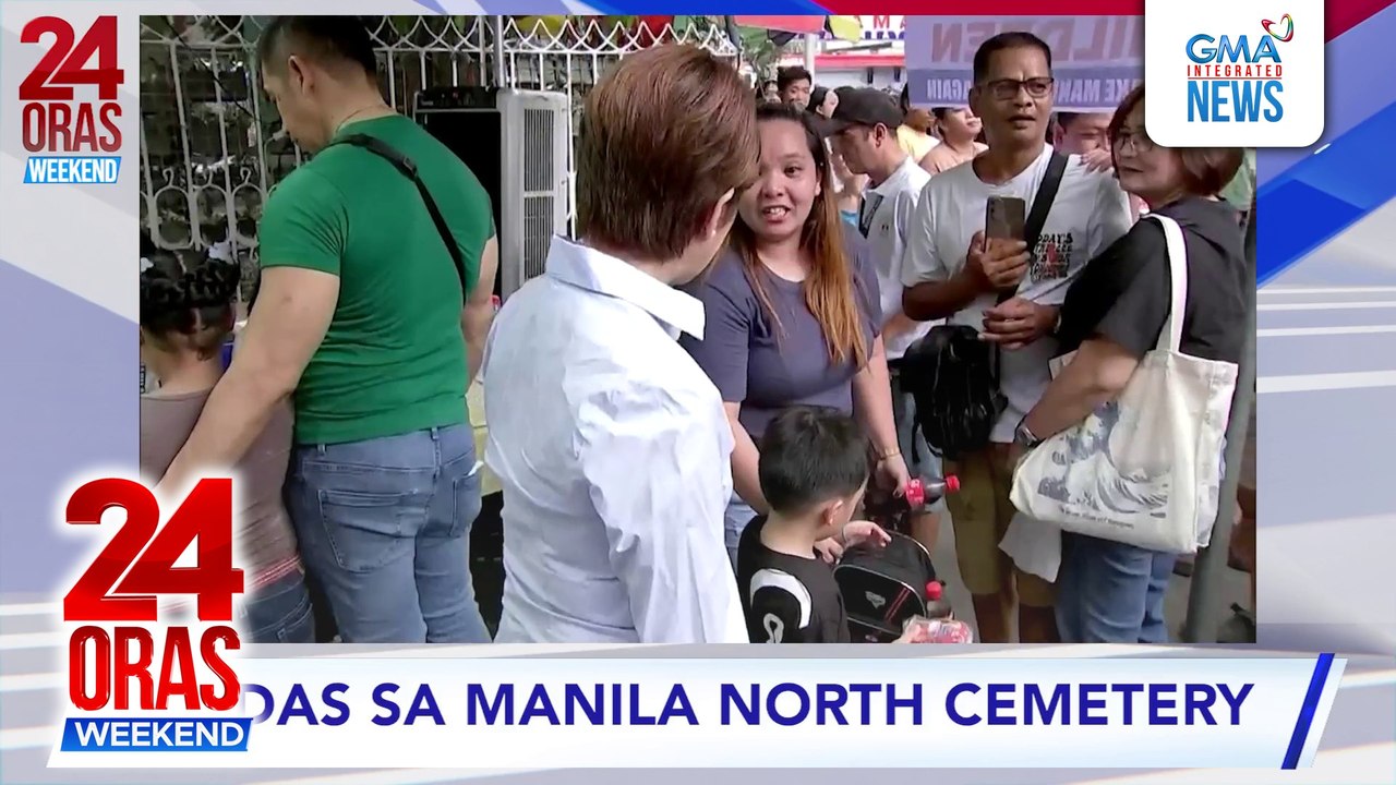 Mga dumalaw sa Manila North Cemetery, dumagsa #shorts | 24 Oras Weekend