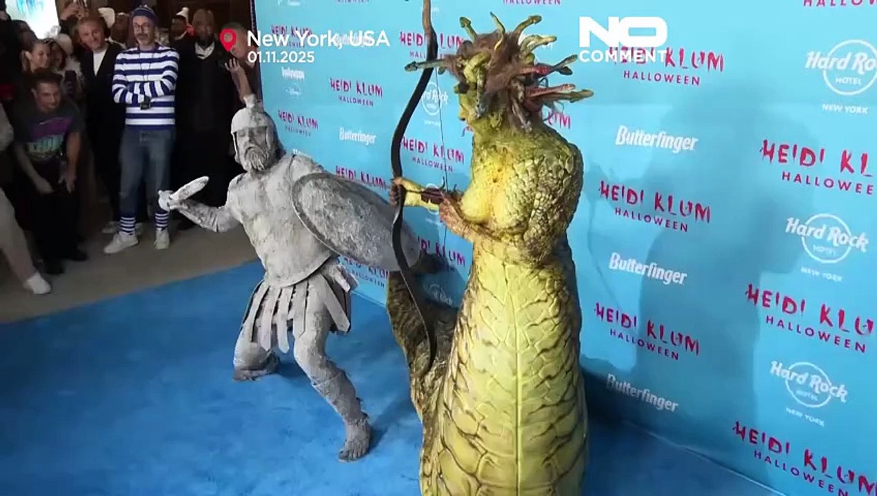 Des célébrités se déguisent pour la soirée d'Halloween annuelle de Heidi Klum