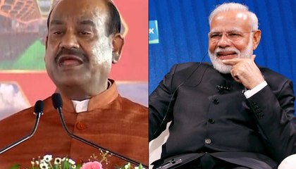 Viral Video: Om Birla Calls PM Modi ‘Chief Minister’ During Raipur Public Address