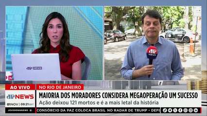 Maioria dos moradores considera megaoperação no RJ um sucesso, segundo Datafolha