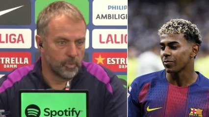 Flick: "Siempre voy a proteger a Lamine Yamal"