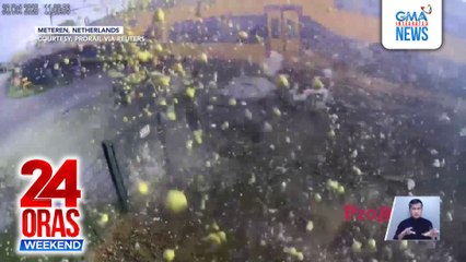 Truck nasalpok ng tren sa The Netherlands, 5 sugatan | 24 Oras Weekend