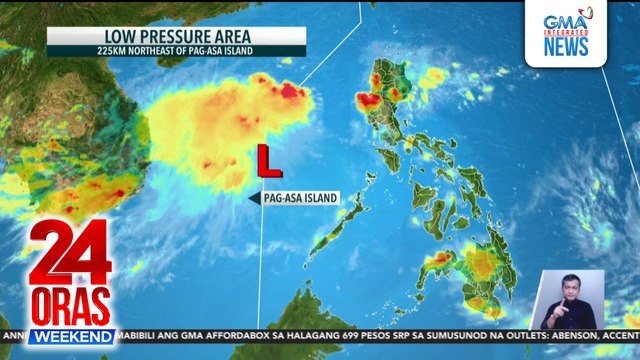 Bagyo, posibleng pumasok sa PAR bukas | LPA, binabantayan sa loob ng PAR | 24 Oras Weekend