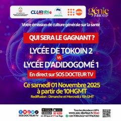 LYCÉE DE TOKOIN 2 vs LYCÉE D’ADIDOGOMÉ 1.