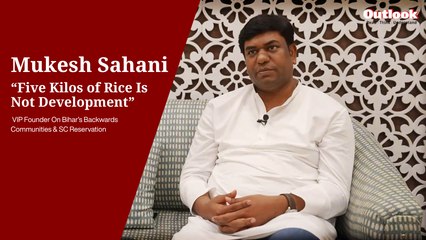 Watch | Mukesh Sahani: “Five Kilos of Rice Is Not Development” | VIP Founder On Bihar’s Backwards Communities & SC Reservation