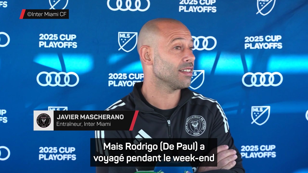 Mascherano explique la raison du départ de De Paul en Argentine