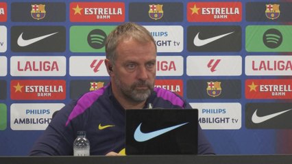 Flick explains Pedri's injury and how it happened