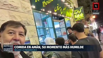 Fernández Noroña terminó su viaje en Palestina, fue captado en España