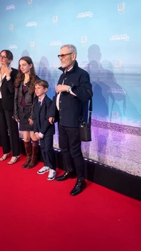 Tchéky Karyo, sa compagne Valérie Keruzoré sur le tapis rouge de la soirée de clôture de la 7ème édition du festival Cineroman à Nice, France, le 4 octobre 2025 ©Bruno Bebert / Dominique jacovides / Bestimage
