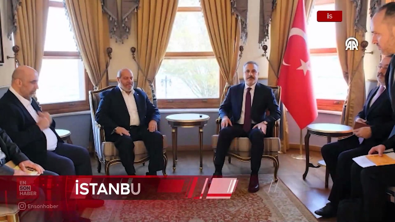 Bakan Fidan Hamas Siyasi Büro üyeleriyle bir araya geldi