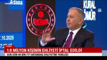 1.8 milyon kişinin ehliyeti iptal edildi