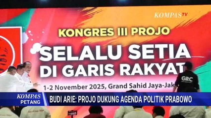 Kongres III Projo, Budi Arie Tegaskan Dukungan Penuh untuk Pemerintahan PrabowoGibran