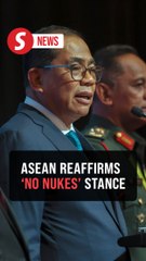 Asean stands firm against nuclear testing, says Khaled