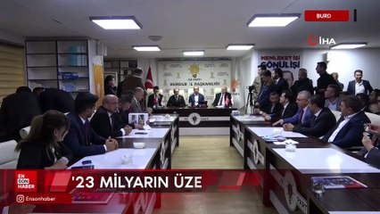 Bakan Uraloğlu: Burdur’a 23 milyarın üzerinde hizmet ettik