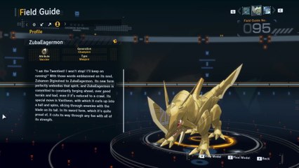 zubaeagermon all digivolution/de-digivolution/profile Digimon Story Time Stranger