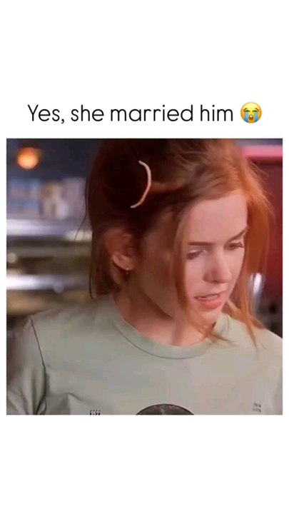 yes, she married him 😭