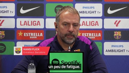 Hansi Flick évoque la blessure de Pedri