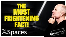 THE MOST FRIGHTENING FACT! Twitter/X Space