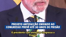 Projeto antifacção enviado ao Congresso prevê até 30 anos de prisão