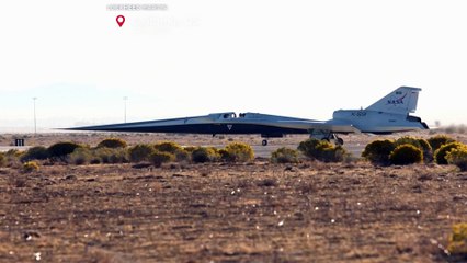 هواپیمای مافوق‌صوت ناسا نخستین پرواز آزمایشی را به پایان رساند