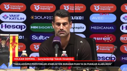 Volkan Demirel: Elimizden geleni yaptık