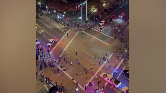 D.C. police and National Guard respond to 'disorderly' crowd on Halloween night; several teens arrested