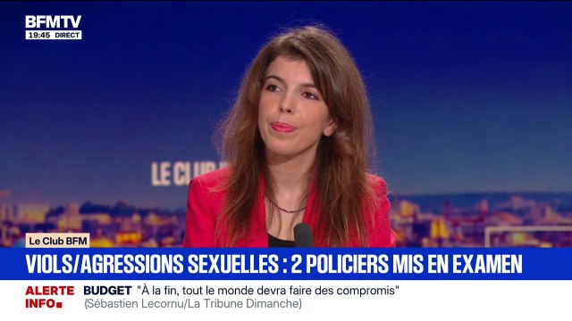Policiers accusés de viols à Bobigny: La contrainte morale peut être caractéristique d'un viol , rappelle Violaine De Filippis, avocate