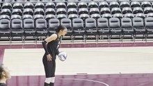 Watching The Little Rock Trojans Play Against The Morehead State Eagles