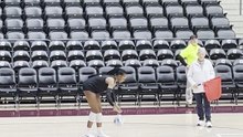 One More Play Of The Little Rock Trojans Women's Volleyball Team