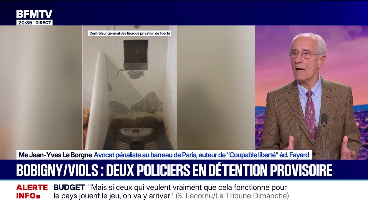 Policiers accusés de viols à Bobigny: "Une relation sexuelle n'a pas lieu d'être dans les circonstances qui sont celles de la détention de quelqu'un qui se trouve au dépôt d'un tribunal", explique Jean-Yves Le Borgne, avocat pénaliste