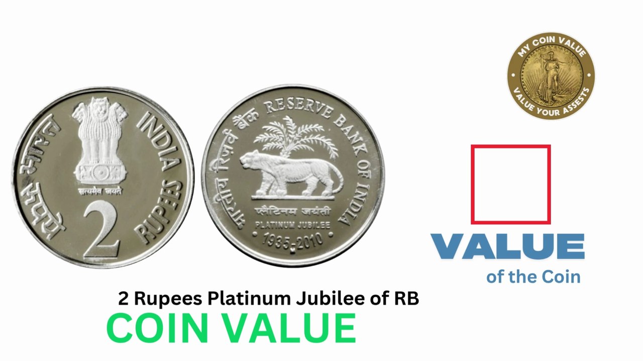 2 Rupees Platinum Jubilee of RBI 2010 Coin Value, 2 Rupees RBI Coin