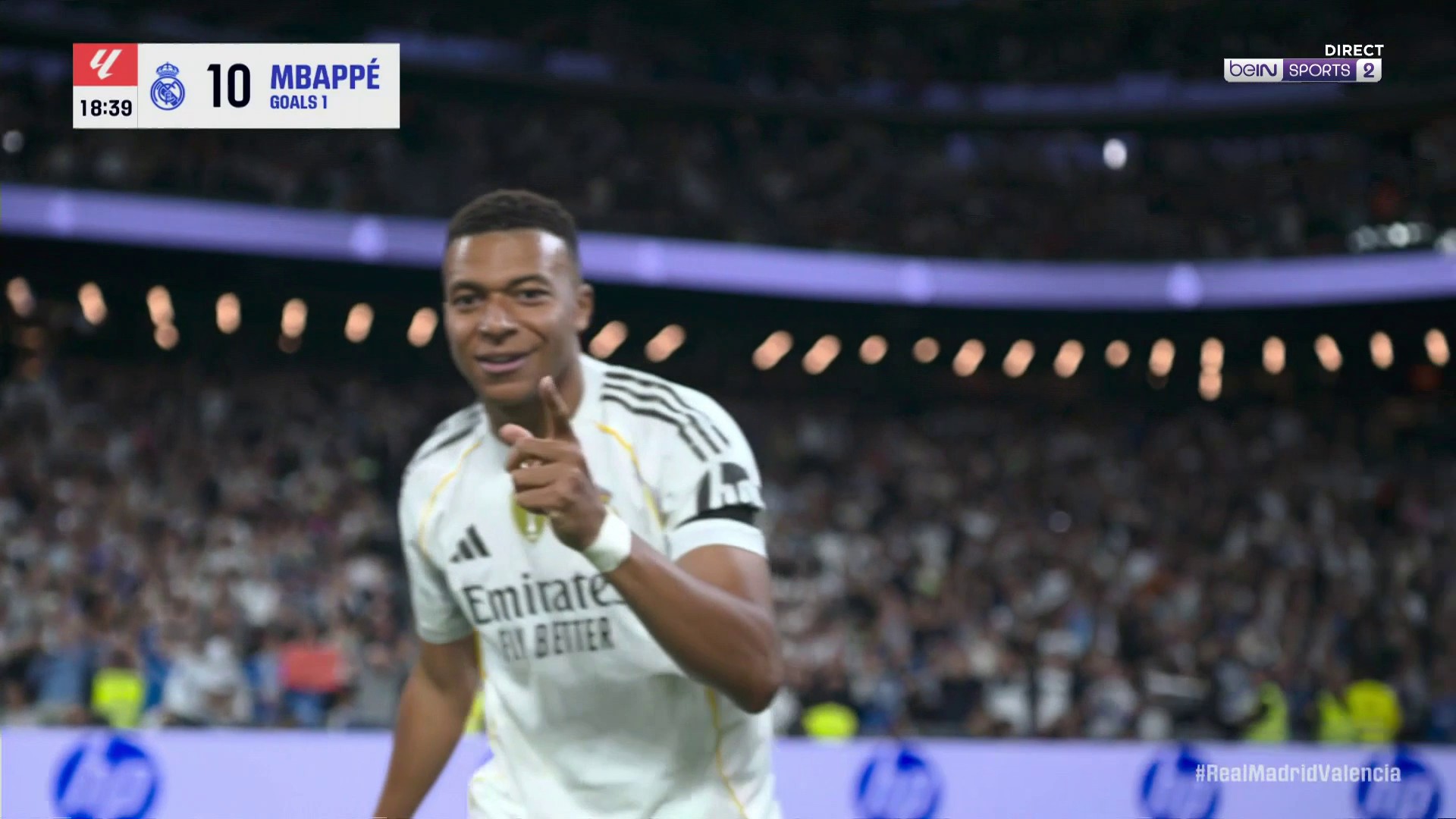 La Liga : Mbappé met le Real Madrid sur les bons rails face à Valence
