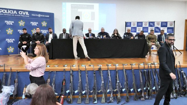 Operação policial mais letal do Brasil apreende R$ 12,8 milhões em armas