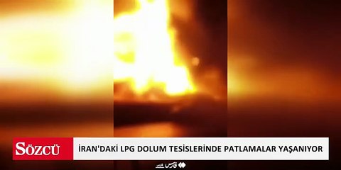 LPG dolum tesisleri havaya uçtu!