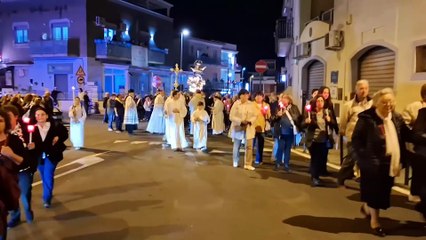 Monte di Procida (NA) - La Processione del Dogma della Madonna Assunta. Fino a via  Filomarino.(01.11.25)