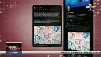 Cuba condemned the United States' plans to destabilize the Caribbean island's economy