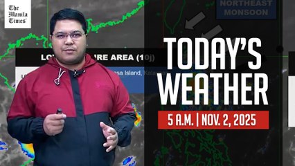 Early Morning Weather Update for November 2, 2025 🌤️