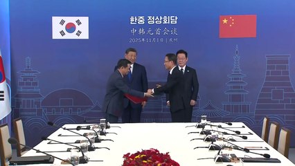 한중 정상, 70조 원 통화스와프 등 7건 체결..."실질적 성과 만들 것" / YTN